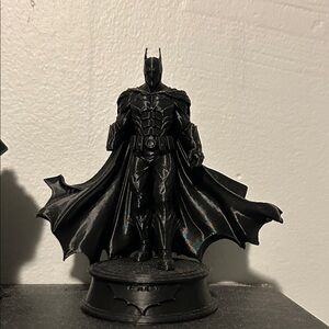 Black Batman Statue Figurine - Cape Display